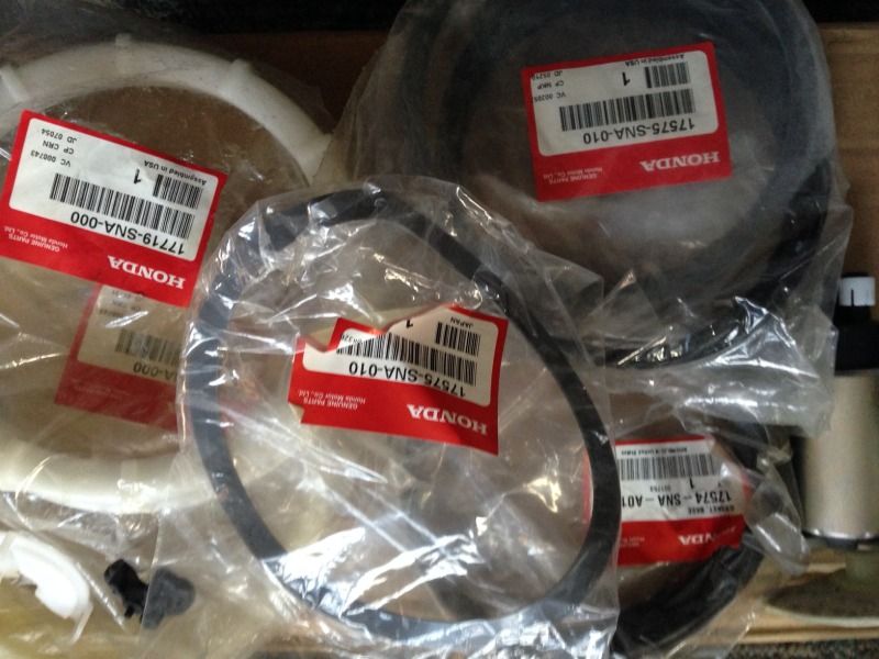 NY FS BNIB OEM Honda Civic si Fuel Pump Fuel Filter & Hanger 8th